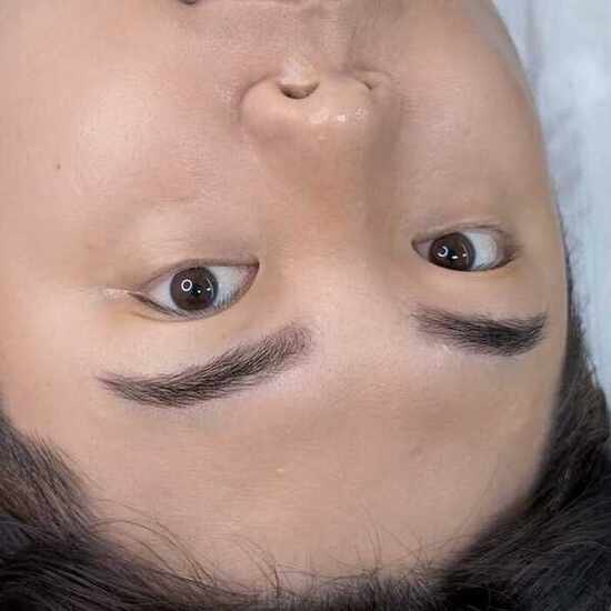 눈썹문신 헤어스트록 콤보