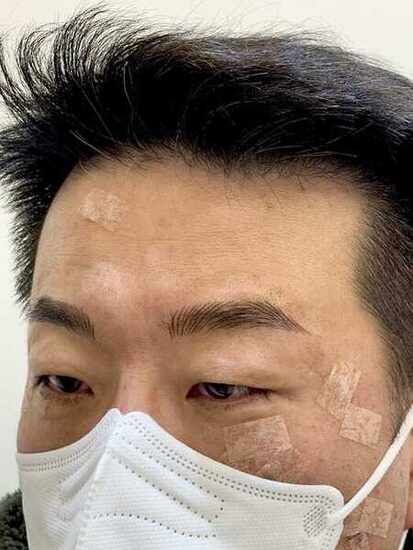 눈썹문신 헤어스트록