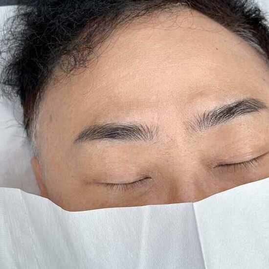 눈썹문신 헤어스트록