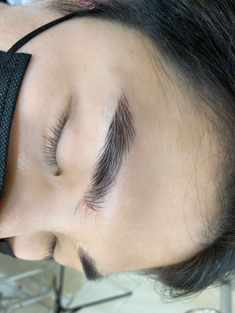 Brow Design 눈썹문신 헤어스트록